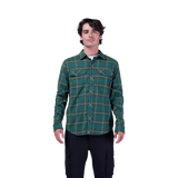 Fox Racing Survivalist Stretch Flannel Long Sleeve Shirt Dark Sage