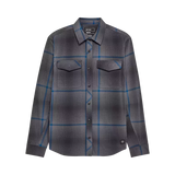Fox Racing Survivalist Fire Long Sleeve Flannel Shirt Dark Shadow