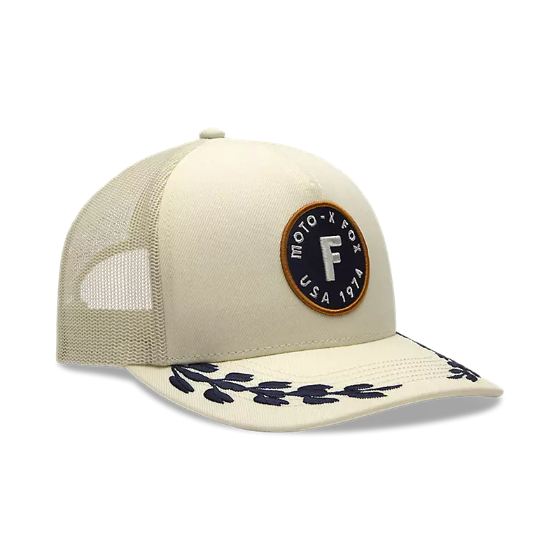 Fox Racing Women's Circa 74 Mesh Trucker Hat Off White