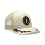 Fox Racing Women's Circa 74 Mesh Trucker Hat Off White