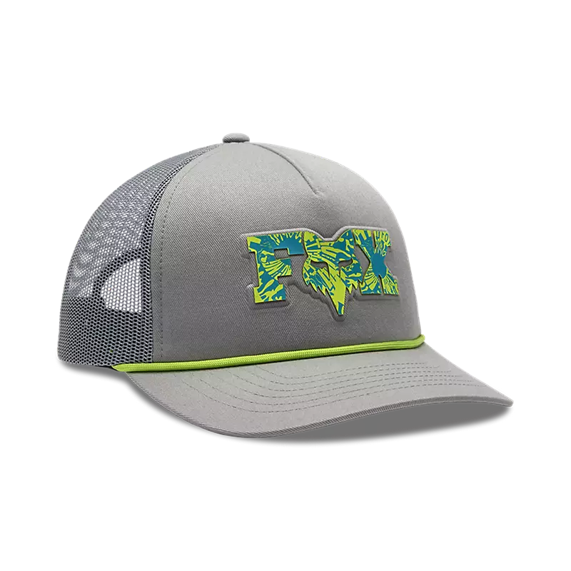 Fox Racing Women's Image Phantom Rope Trucker Hat Light Grey