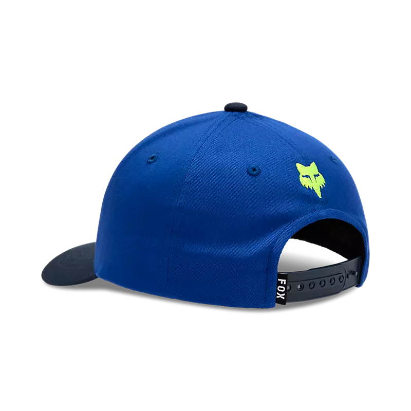Fox Racing Youth Spire Snapback Hat Blue