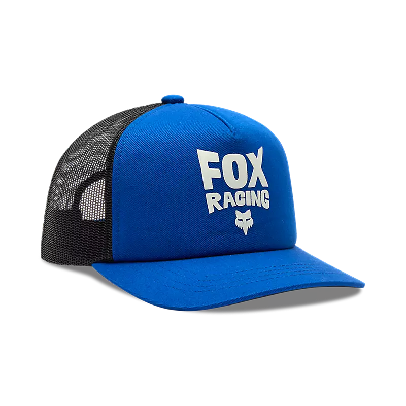 Fox Racing Youth Bolt Mesh Trucker Hat Blue
