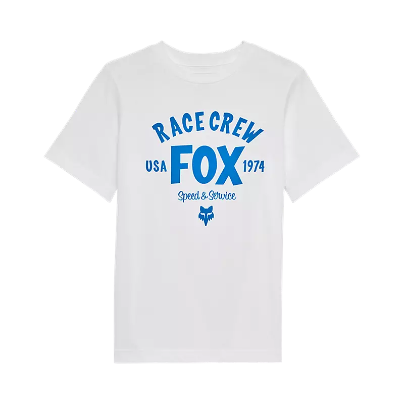 Fox Racing Youth Slogan Tee Optic White