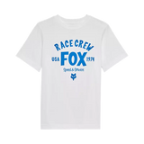 Fox Racing Youth Slogan Tee Optic White