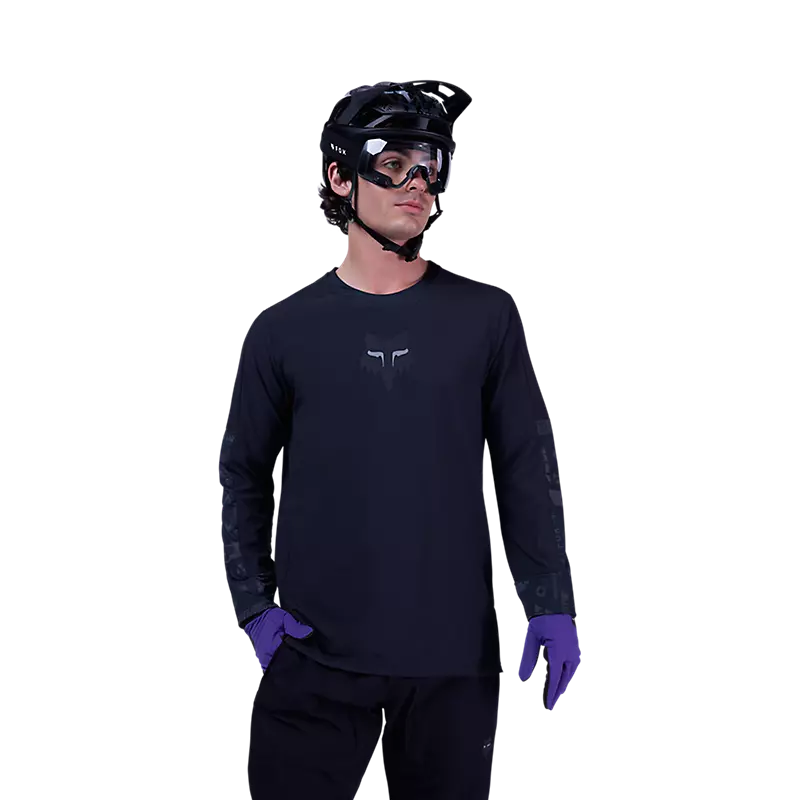 Fox Racing Defend Thermal Jersey Special Edition Lunar Special Edition Black
