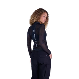 Fox Racing Women's Image Cosmo Mesh Long Sleeve Top Dark Shadow
