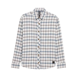 Fox Racing Women's Survivalist Core Flannel Long Sleeve Shirt Light Grey