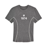 Fox Racing Women's Moto-X Fitted Tee Heather Graphite