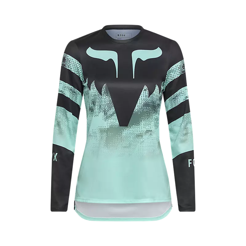 Fox Racing Womens Ranger Long Sleeve Jersey Special Edition Kairos Turquoise