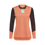 Fox Racing Womens Defend Long Sleeve Jersey Special Edition Elevated Coral