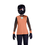 Fox Racing Womens Defend Long Sleeve Jersey Special Edition Elevated Coral