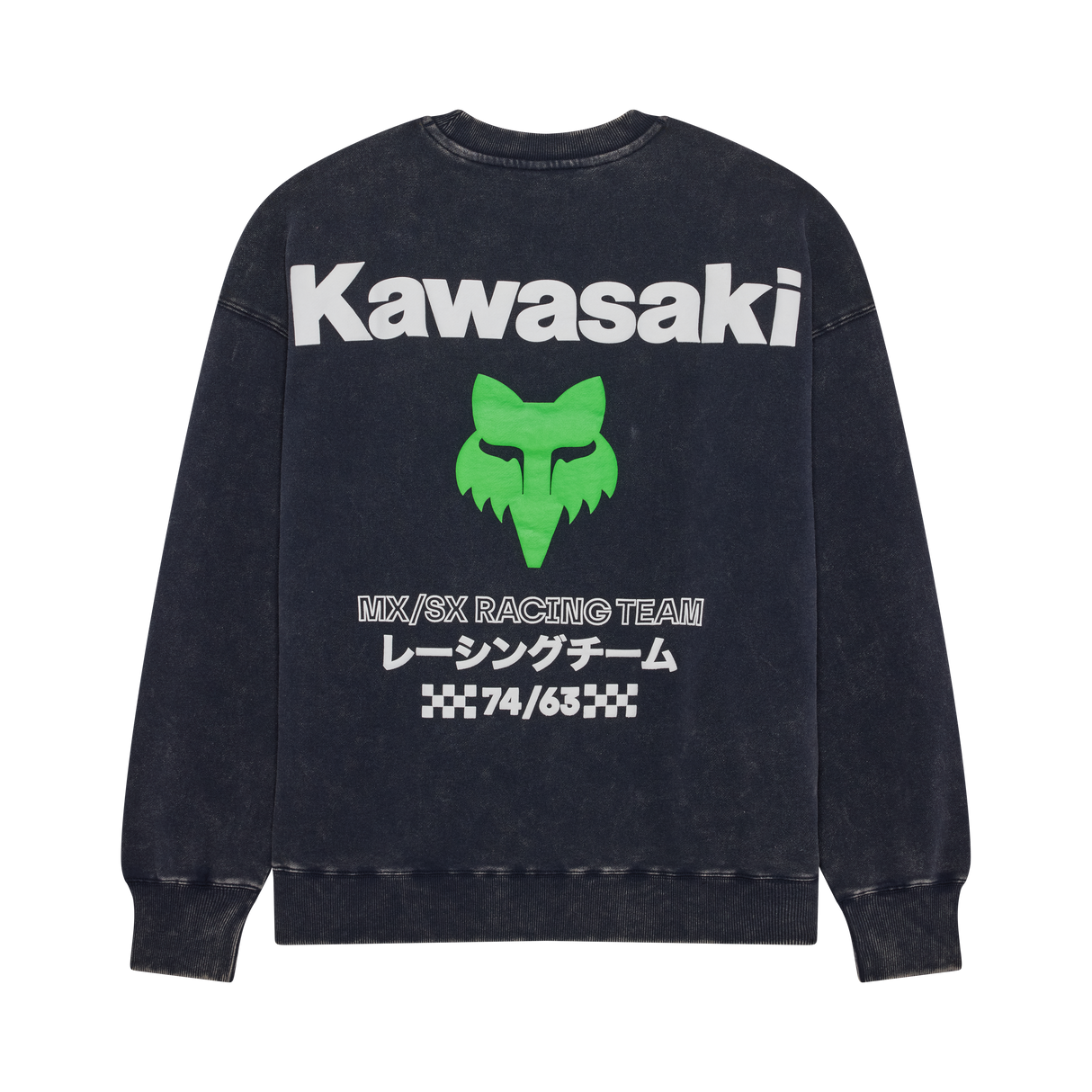 Fox Racing Kawi Heavyweight Crew Sweatshirt Midnight