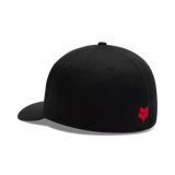 Fox Racing Typeface Flexfit Hat Black