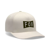 Fox Racing Typeface Flexfit Hat Off White
