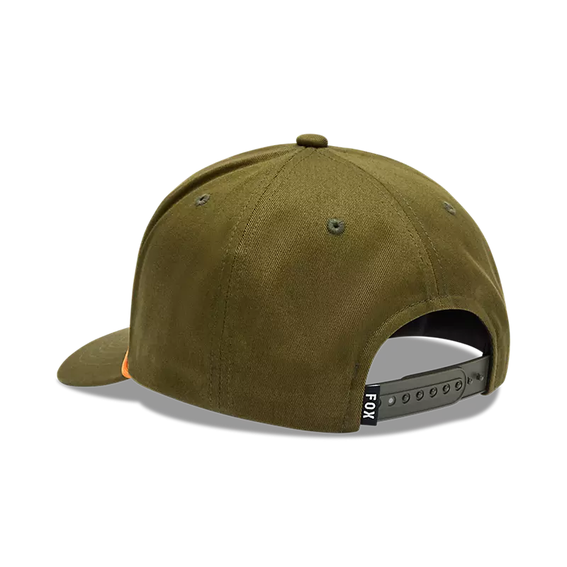 Fox Racing Equipped Snapback Hat Olive Green