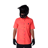 Fox Racing Ranger Kurzarm-Gewebtes Trikot Pfirsich