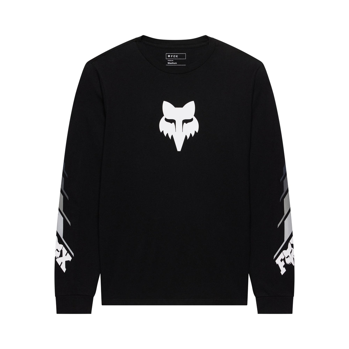 Camiseta de manga larga original 195 Foundry de Fox Racing, negra