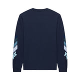 Fox Racing Foundry 195 Original T-Shirt mit langen Ärmeln Mitternachtsblau