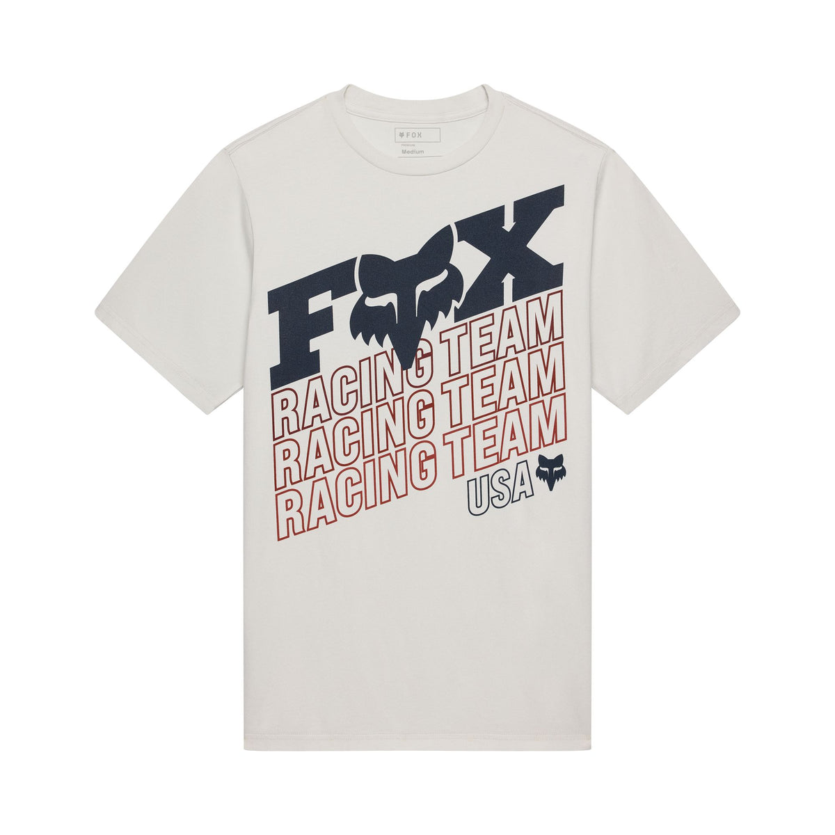 Fox Racing Coldpress 195 Original T-shirt à manches courtes Light Grey