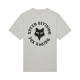 T-shirt Fox Racing Badge 195 Original gris clair