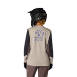 Fox Racing Women's Defend Long Sleeve Jersey Park Chalk