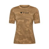 Fox Racing Women's Ranger Tru Dri Short Sleeve Jersey Nutmeg