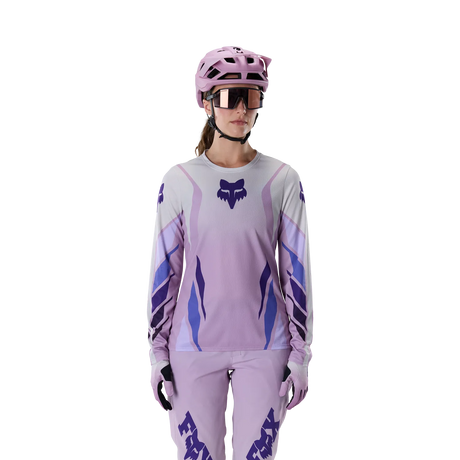 Maglia a maniche lunghe da donna Fox Racing Ranger Foundry Lavender Drift