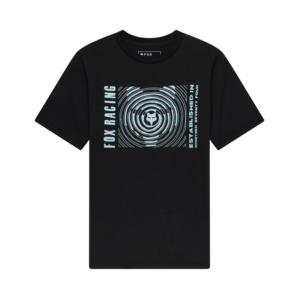 Fox Racing Youth Warped Short Sleeve Tee Ultra Black
