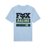 Camiseta juvenil de manga corta Since 74 de Fox Racing, color hielo