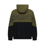 Sudadera Fox Racing Abyss de forro polar con capucha, verde oliva