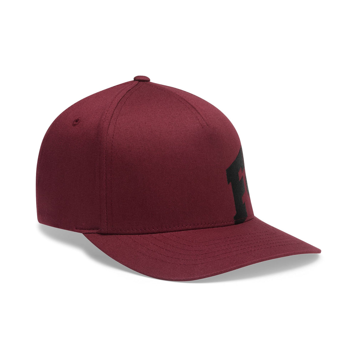 Fox Racing Fox Head X Flexfit-Kappe Dunkelmaroon
