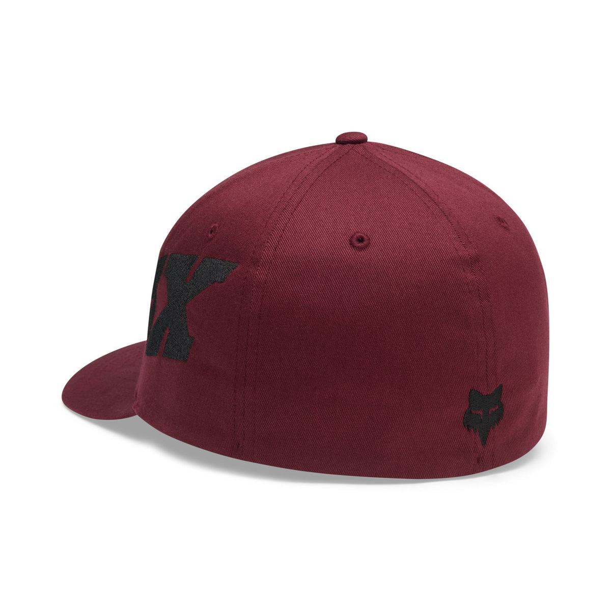 Fox Racing Fox Head X Flexfit-Kappe Dunkelmaroon