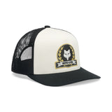 Casquette trucker Fox Racing Crest blanc perle