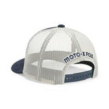 Casquette trucker Snapback Fox Racing Circa 74 bleu nuit