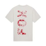 Fox Racing Gutter 195 Original T-shirt met korte mouwen Lichtgrijs