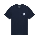 Fox Racing Gutter 195 Original T-Shirt mit kurzen Ärmeln Mitternachtsblau