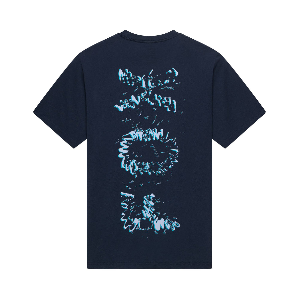 Fox Racing Gutter 195 Original T-Shirt mit kurzen Ärmeln Mitternachtsblau