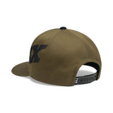 Fox Racing Youth Fox Head X Snapback-Kappe Olivgrün