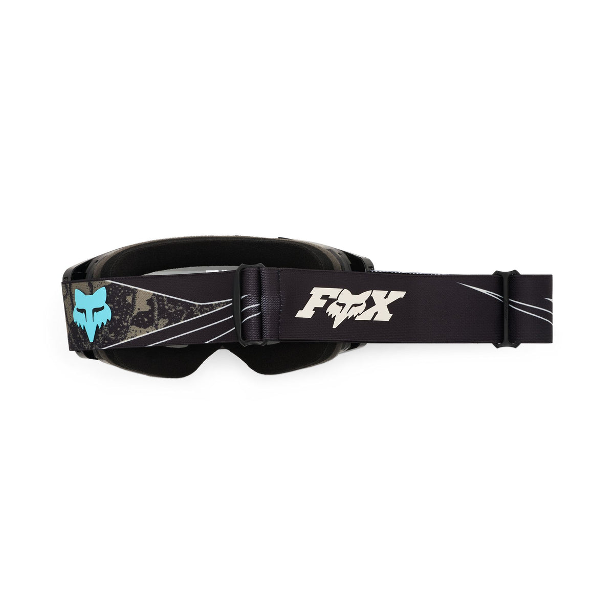 Maschera Fox Racing Vue Apex nera brillante