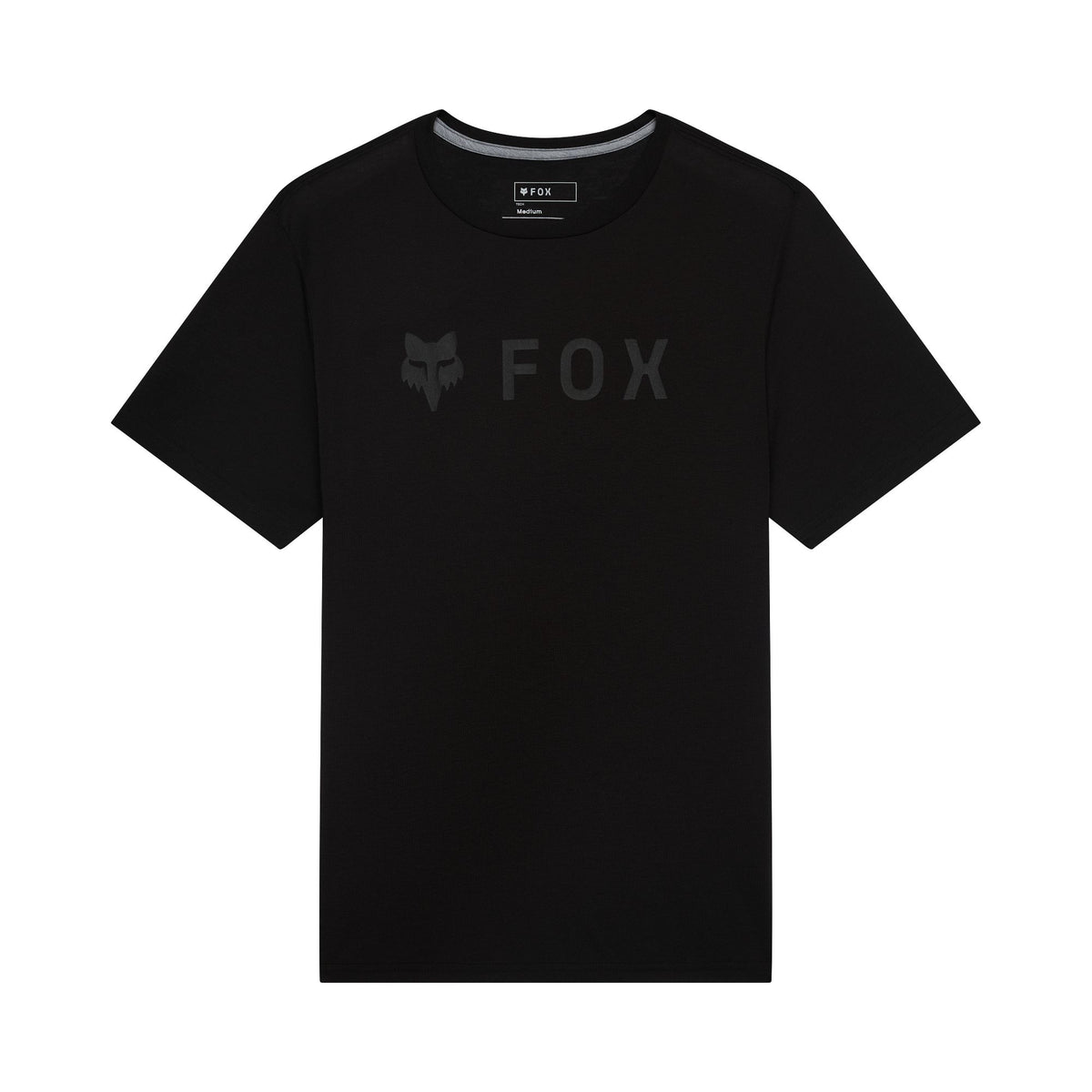Fox Racing Absolute Original Dri-Release T-shirt met korte mouwen Zwart/Zwart