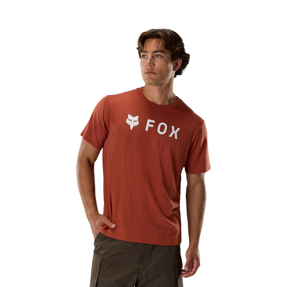 Fox Racing Absolute Original Dri-Release-T-Shirt mit kurzen Ärmeln Amber Scarlet