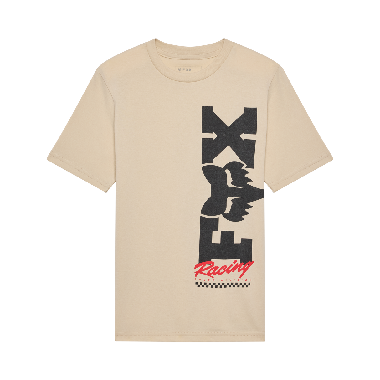 Fox Racing Youth Checker Tee Tan