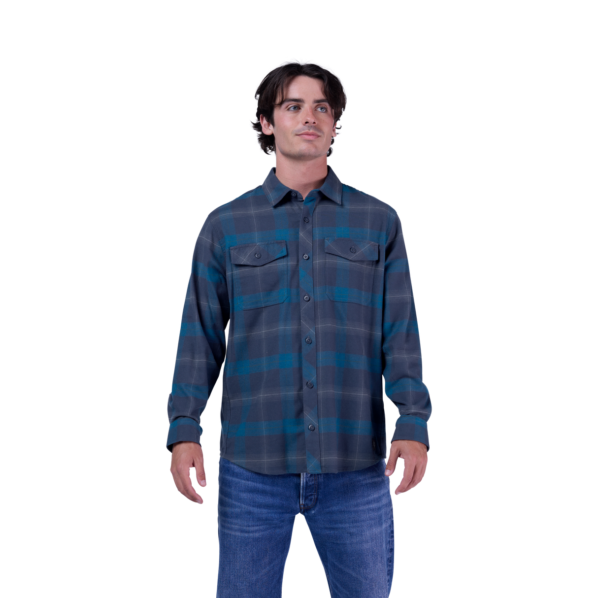 Fox Racing Survivalist Core Long Sleeve Flannel Midnight