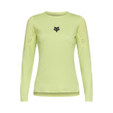 Fox Racing Women's Flexair Long Sleeve Jersey Lime