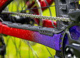 Marin Quake Downhill Mountain Bike Black Purple Red Fade Large