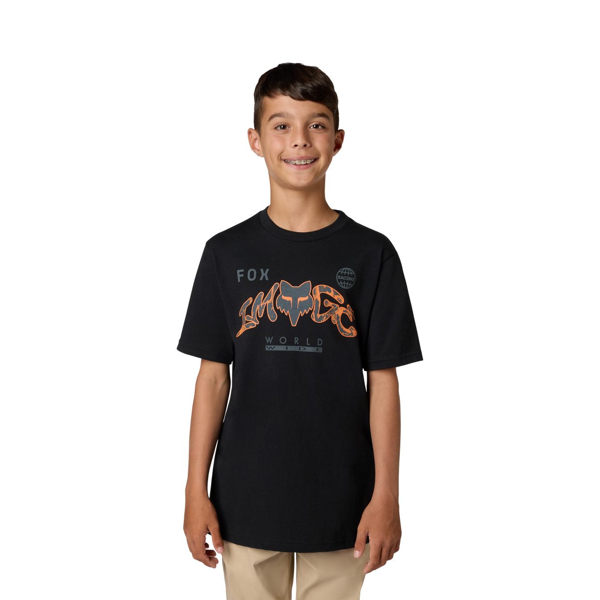 Fox Racing Youth IMAGE Print Tee Ultra Black