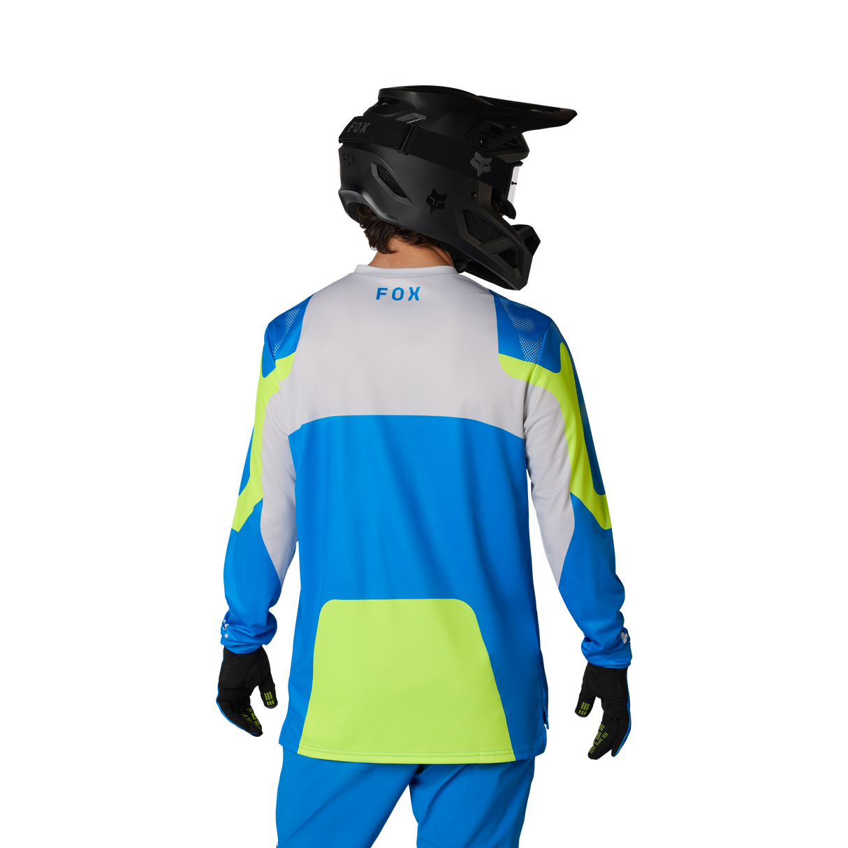 Fox Racing Ranger Langarmtrikot Taktile Blaue Juwel