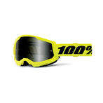 Lunettes de protection 100 % Strata 2 Sand avec verres fumés