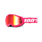 Lunettes de protection pour jeunes 100 % Strata 2 avec verres miroir